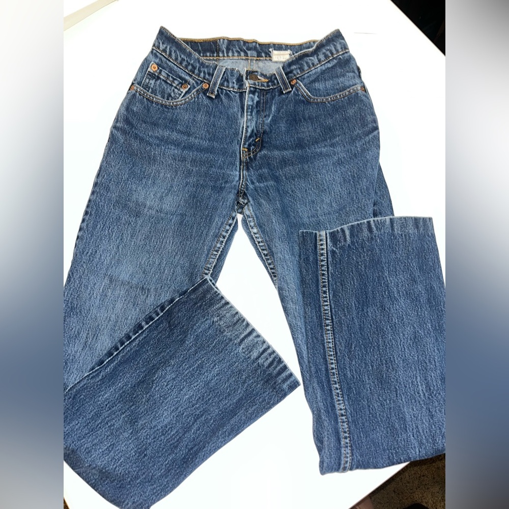 Levi's Blue Straight Leg Women's Jeans